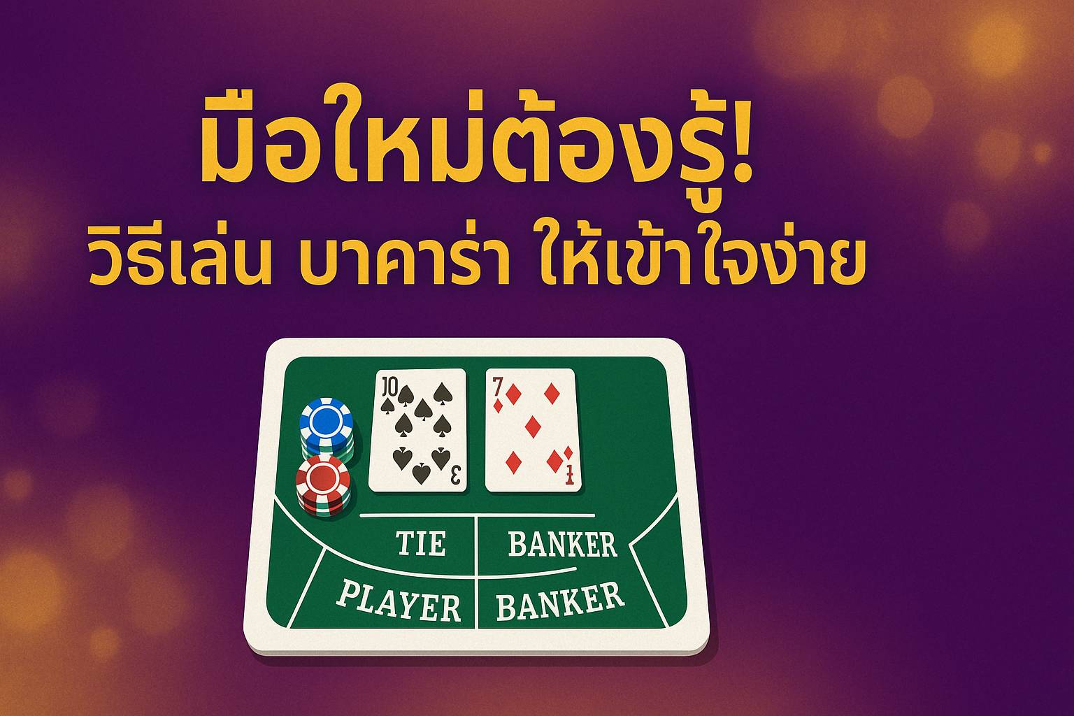 วีธีเล่น บาคาร่า