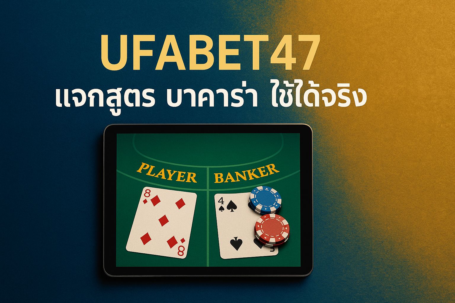 แจกสูตร บาคาร่า